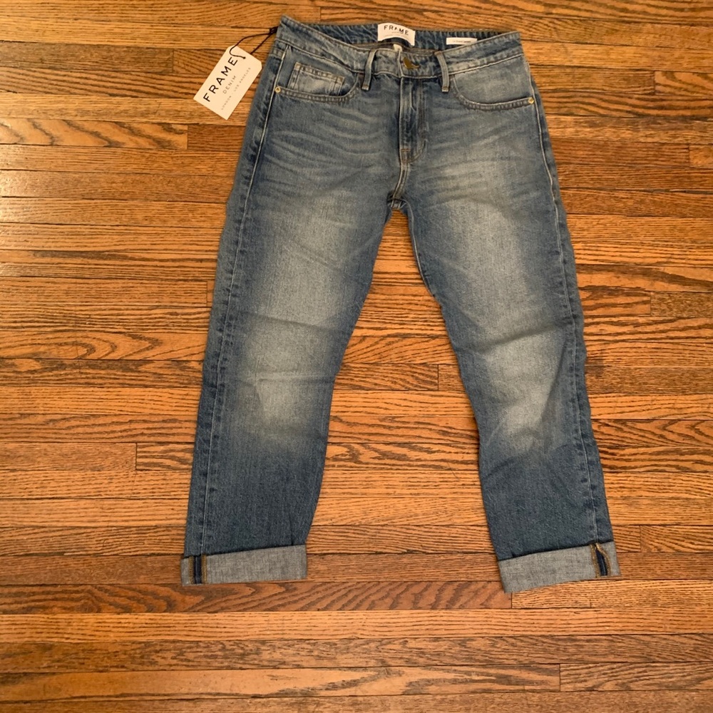 FRAME Le Grand Garçon Denim NWT